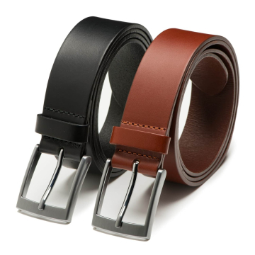 Leren heren riem Finn - duo pack – 3,5cm breed
