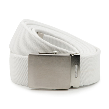 Elastische plaatgesp riem Nick XXL - 4cm breed – 120-170cm verstelbare lengte