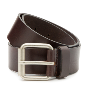 Heren jeans riem Dean - echt leer - 4cm breed