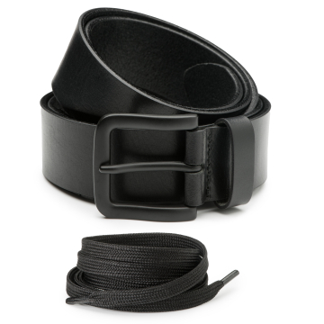 Lange heren riem Jack XXL & Sneakerveters - 140cm - Set