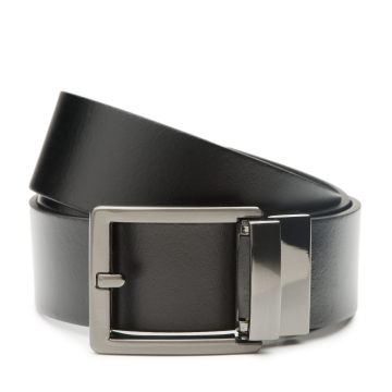 DTCH.FIT Leren riem Nathan met automatische sluiting - zonder gaatjes - 3,5cm breed