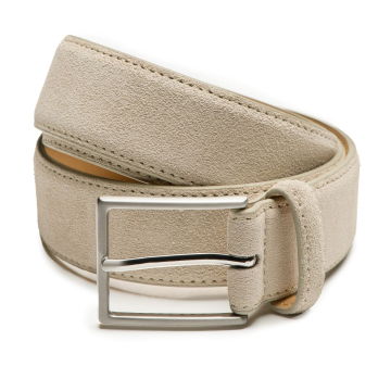 Suède heren riem Bobby - 3,5cm breed